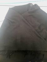 CS2216/2026 MANTELLA NERA CON FRANGE